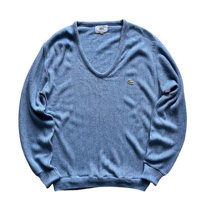 LACOSTE acryl knit | Vintage.City 古着屋、古着コーデ情報を発信