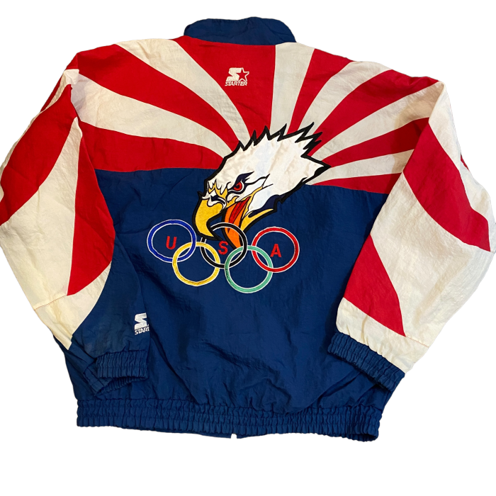 ビンテージ 90年代 スターター オリンピック ナイロンジャケット L | Vintage.City 古着屋、古着コーデ情報を発信