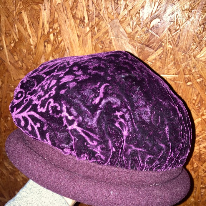 80’s カナダ製PARKHURSTベルベット帽子 | Vintage.City 빈티지숍, 빈티지 코디 정보