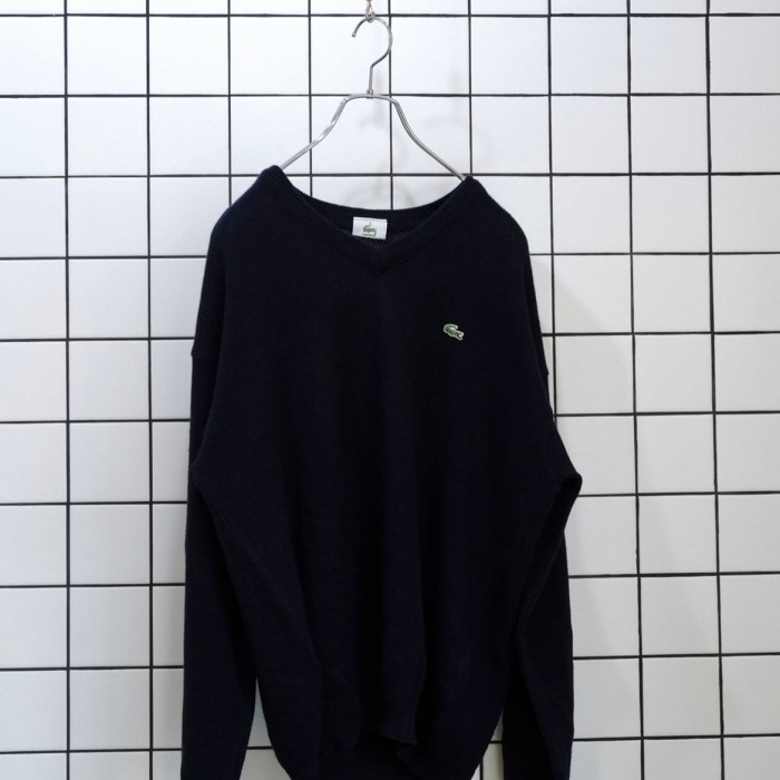 LACOSTE KNIT (USED) | Vintage.City 古着屋、古着コーデ情報を発信