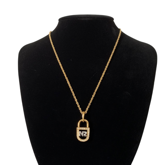 Deadstock Nina Ricci Key Necklace | Vintage.City 빈티지숍, 빈티지 코디 정보
