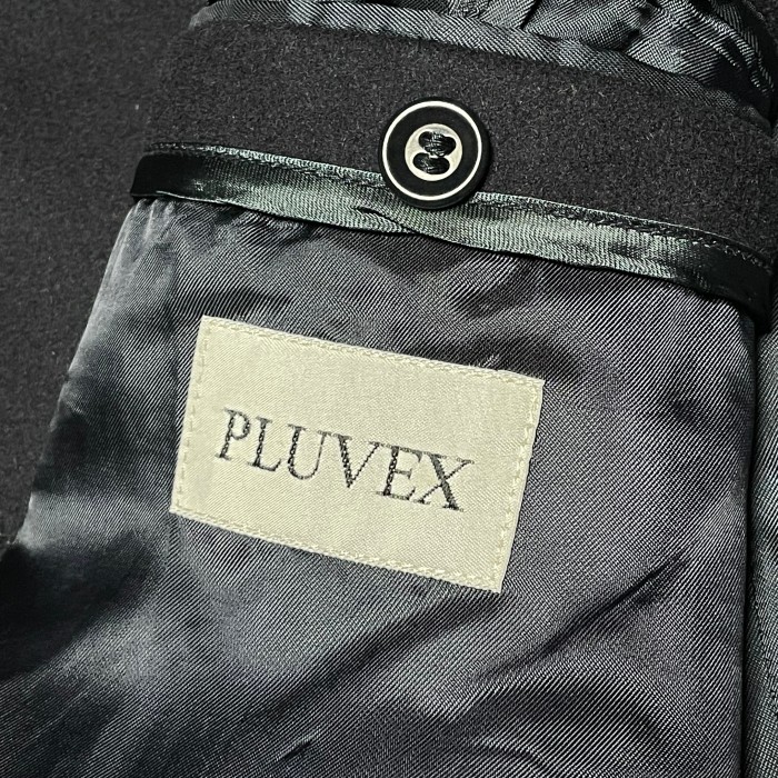 イタリア製 PLUVEX ヴァージンウールPコート ネイビー 50サイズ | Vintage.City 빈티지숍, 빈티지 코디 정보