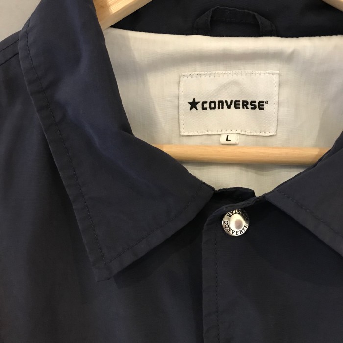 converse コンバース コーチジャケット ネイビー 紺 Lサイズ | Vintage.City 빈티지숍, 빈티지 코디 정보
