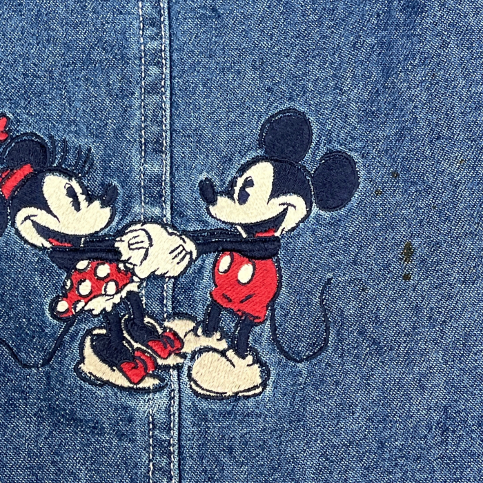 Msize Disney denim one-piece | Vintage.City 빈티지숍, 빈티지 코디 정보
