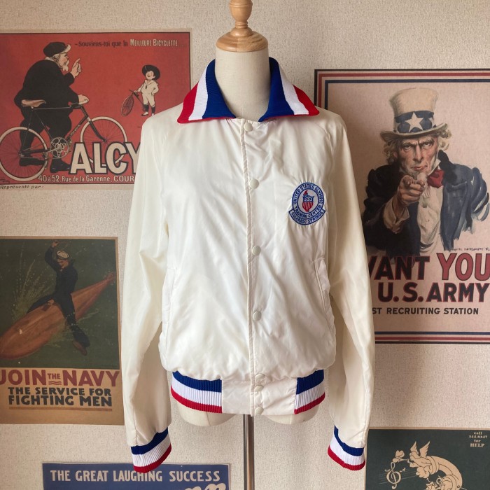 80s Champion オリンピック トレーニングセンター ナイロン ジャケッ | Vintage.City 古着屋、古着コーデ情報を発信