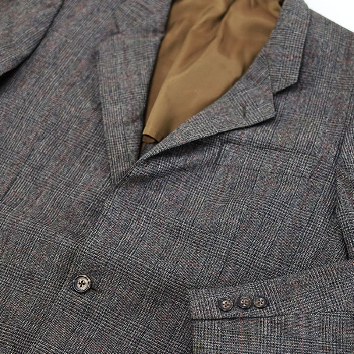 90s Pierre cardin Check Tailored Jacket | Vintage.City 古着屋、古着コーデ情報を発信