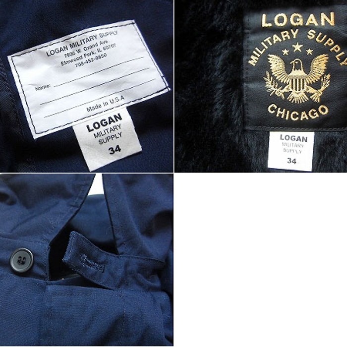 美品 USA製 LOGAN MILITARY SUPPLY ロングコート 34 | Vintage.City 빈티지숍, 빈티지 코디 정보