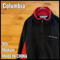 【Columbia】90s フリースジャケット ワンポイント 切替 M US古着 | Vintage.City ヴィンテージ 古着