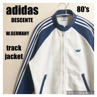 adidas トラックジャケット 70s 80s デサント 6号 西ドイツ | Vintage.City