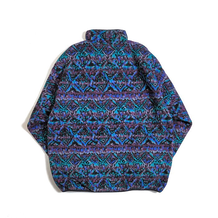 Columbia SC / Patterned pull over fleece | Vintage.City 古着屋、古着コーデ情報を発信