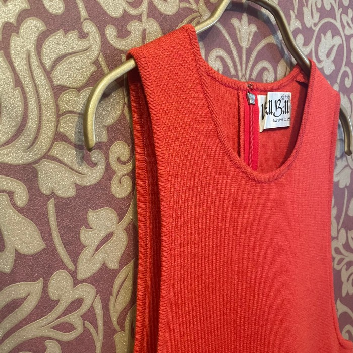 1960s red mini dress | Vintage.City 古着屋、古着コーデ情報を発信
