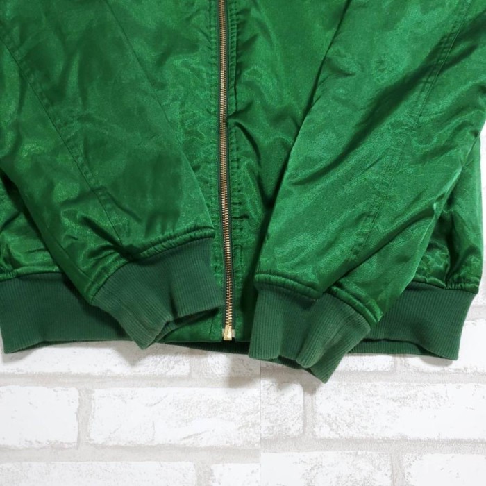 【605】adidas MA-1ブルゾン　ジャケット 50サイズ（M相当）　緑 | Vintage.City 古着屋、古着コーデ情報を発信