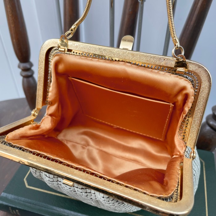 metal mesh mini handbag | Vintage.City 古着屋、古着コーデ情報を発信