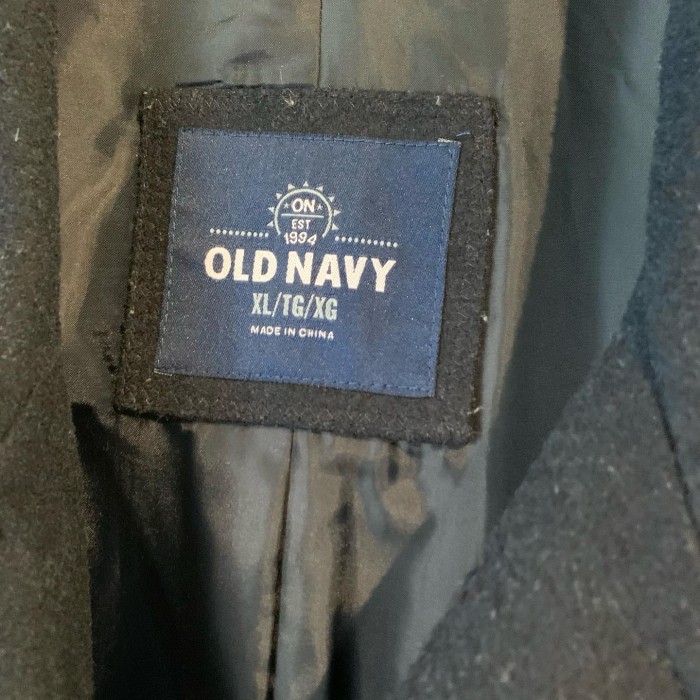OLD NAVY ロング ウール Pコート | Vintage.City 古着屋、古着コーデ情報を発信