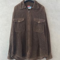 CORDUROY ZIP-UP SHIRT-JACKET [XL] | Vintage.City 古着屋、古着コーデ情報を発信