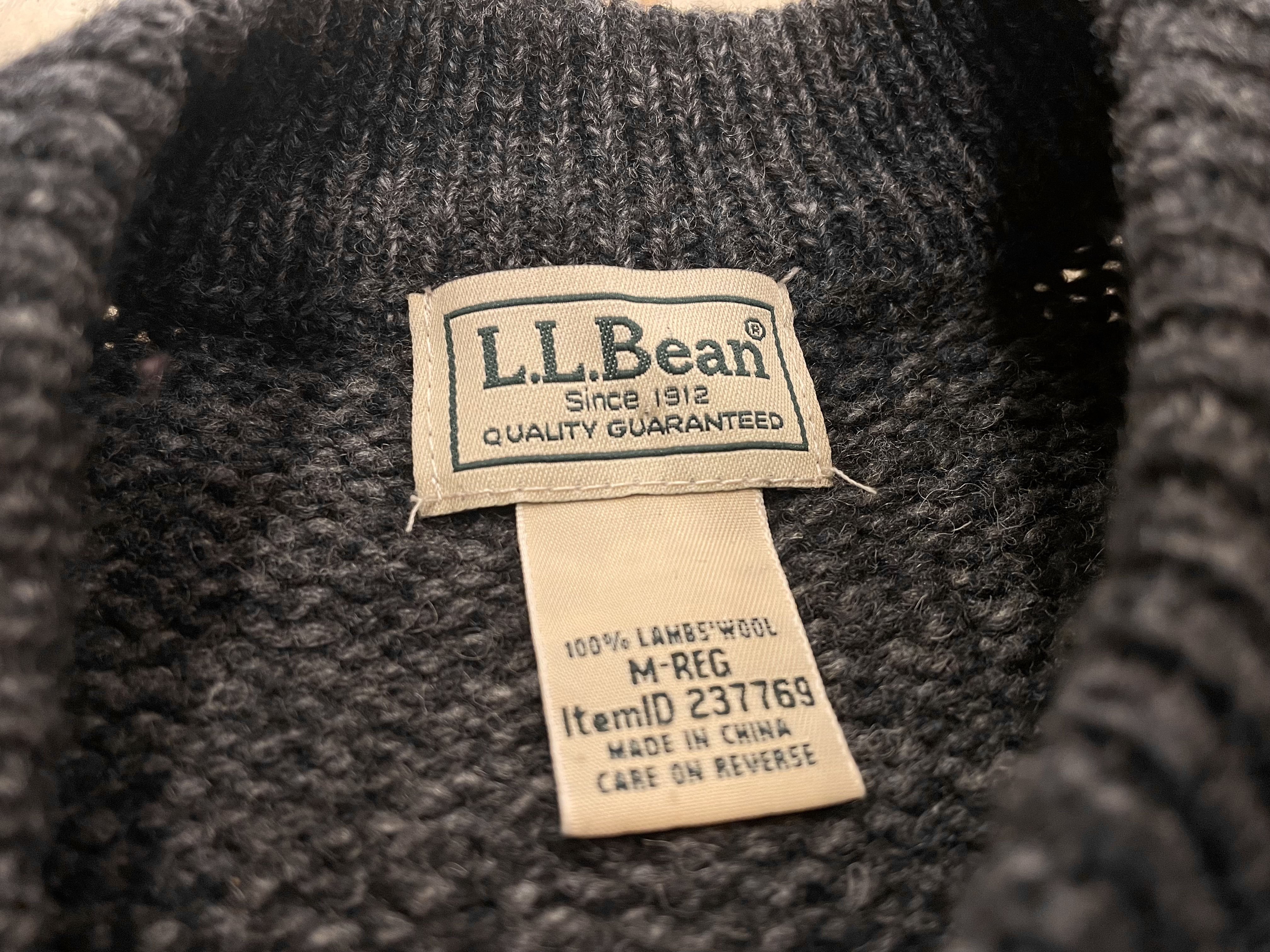 LL BEAN ウールセーター | Vintage.City