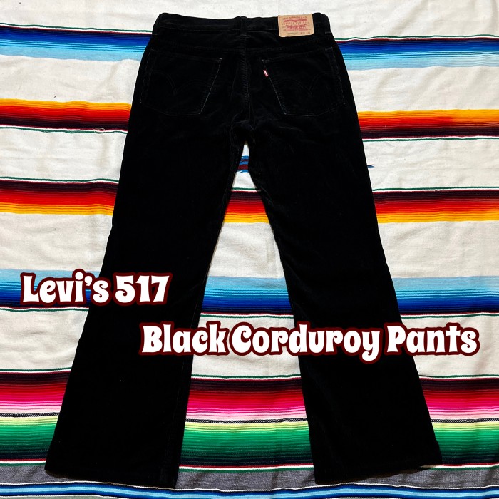 Levi’s 517 Black Corduroy