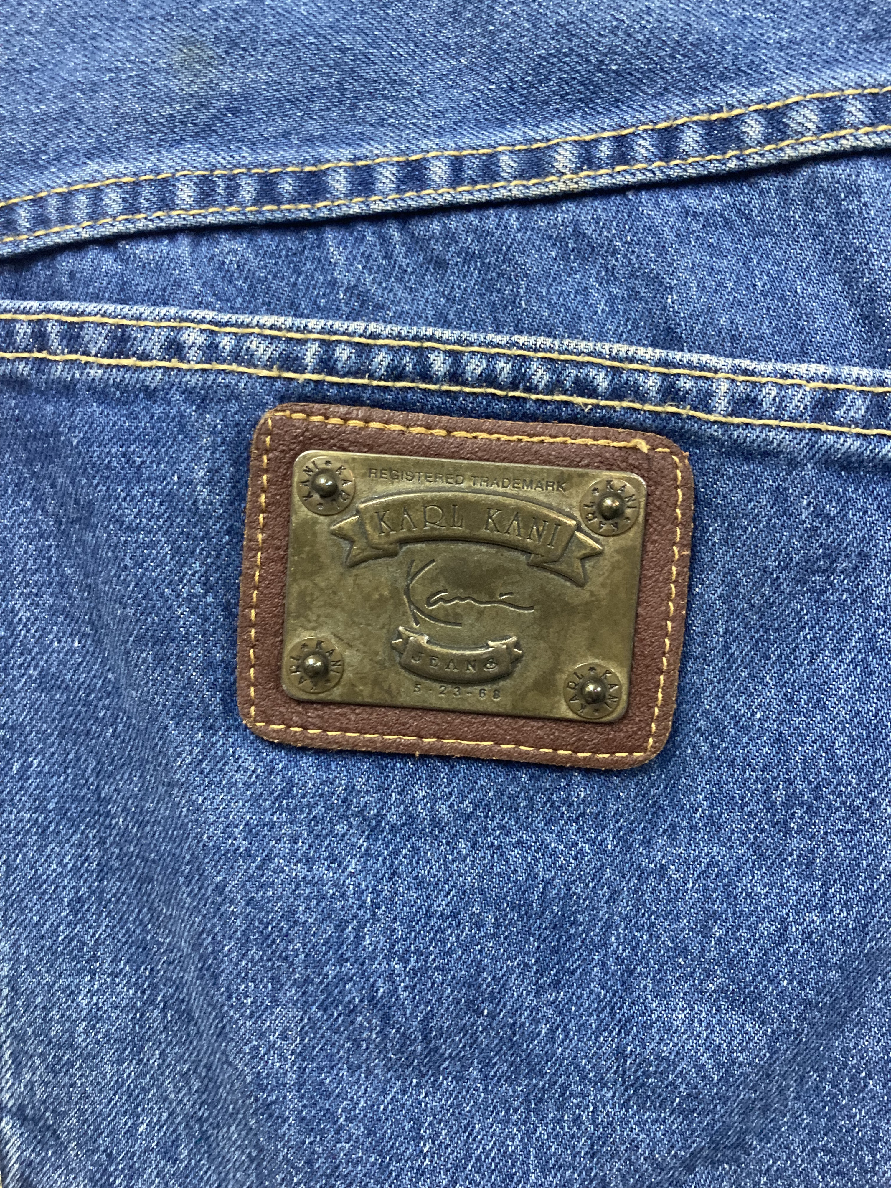 USA製Karl Kani jeans 90'sBig ブルーデニムW38 | Vintage.City