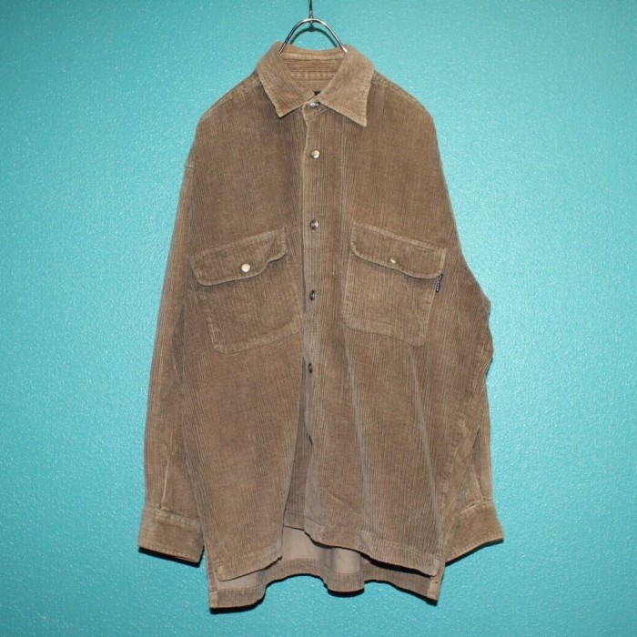 90s OLD STUSSY Corduroy Shirt Jacket | Vintage.City