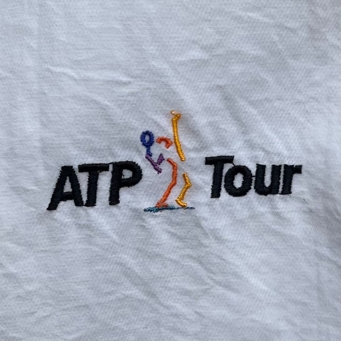 80s アディダス ナイロンジャケット ATP テニス 刺繍ロゴ L ストリート | Vintage.City 古着屋、古着コーデ情報を発信