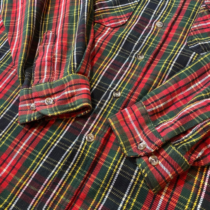 90s FIVE BROTHER heavy flannel shirt | Vintage.City Vintage Shops, Vintage Fashion Trends