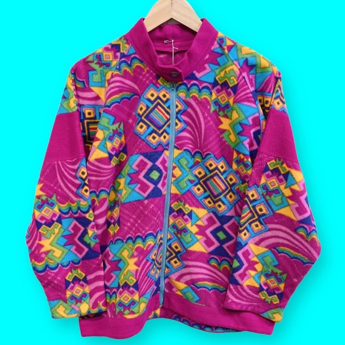 psychedelic pinkフリースパーカー/2321 | Vintage.City 古着屋、古着コーデ情報を発信