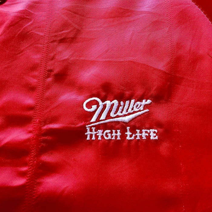 80‘s Miller ミラービールナイロンスタジャン | Vintage.City 古着屋、古着コーデ情報を発信