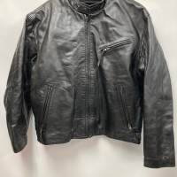 Horse Leather Single Collarless Riders | Vintage.City ヴィンテージ 古着