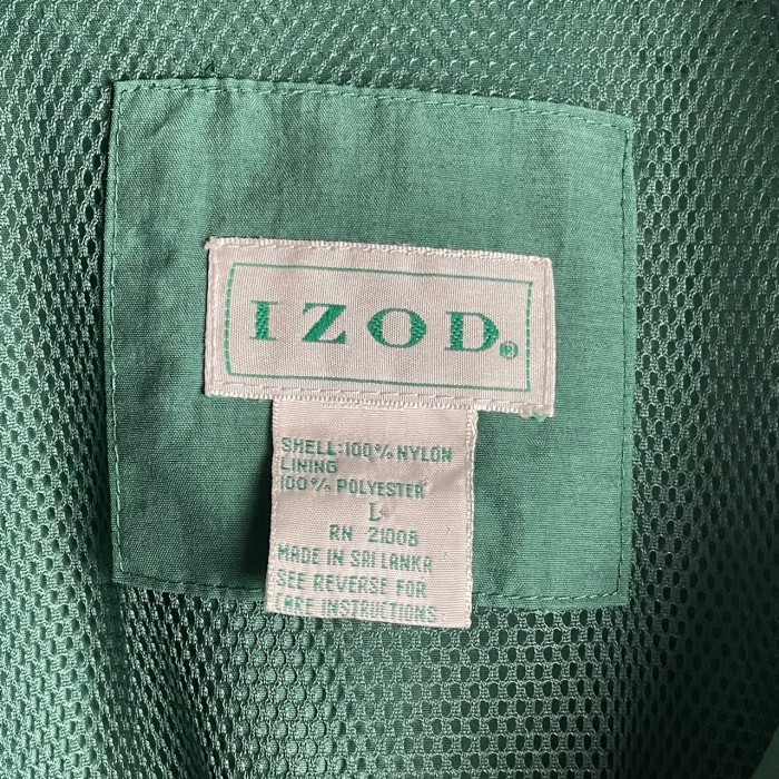 IZOD  90s マルチカラー ワイド ブルゾン ナイロンジャケット | Vintage.City 古着屋、古着コーデ情報を発信