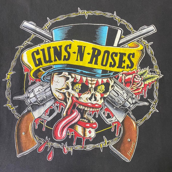 90s GUNS N' ROSES ピエロTシャツ | Vintage.City 빈티지숍, 빈티지 코디 정보