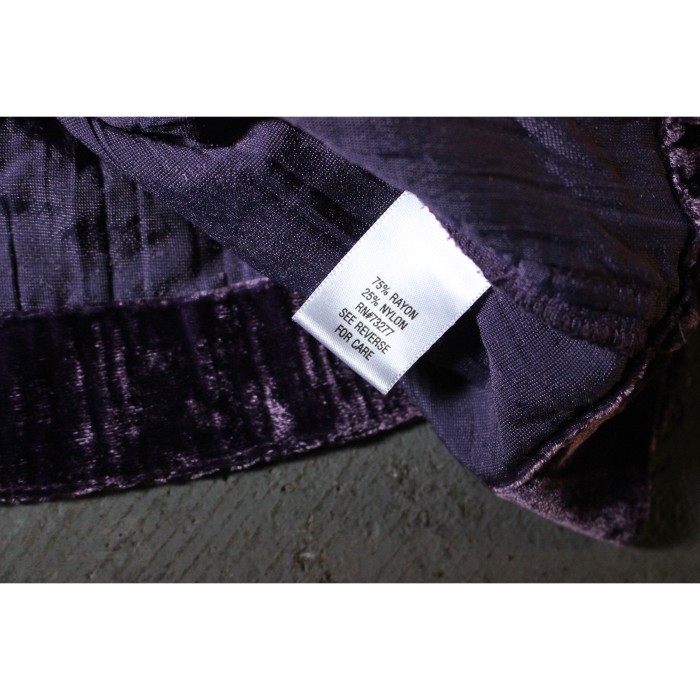 Croft & Barrow velvet shirt "70506 type" | Vintage.City 古着屋、古着コーデ情報を発信