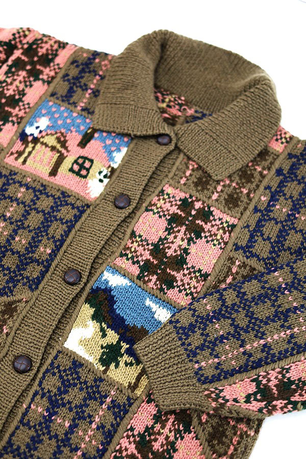 80s-90s Unknown Classic Knit Cardigan | Vintage.City