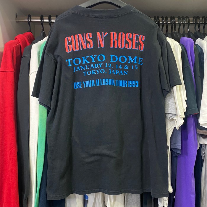 90s GUNS N' ROSES  USE YOUR ILLUSION T | Vintage.City 古着屋、古着コーデ情報を発信