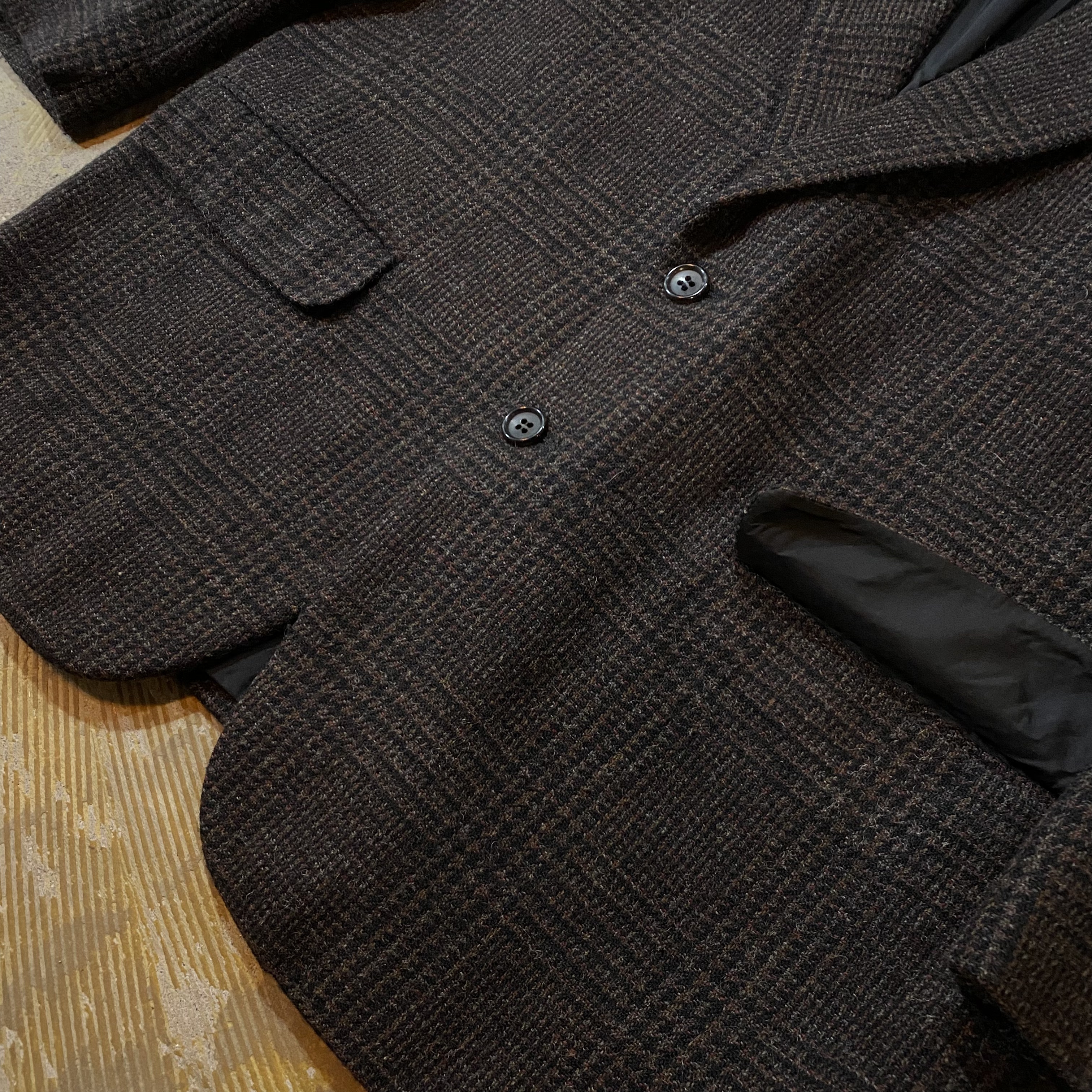 90s COMME des GARÇONS HOMME tweed jacket | Vintage.City