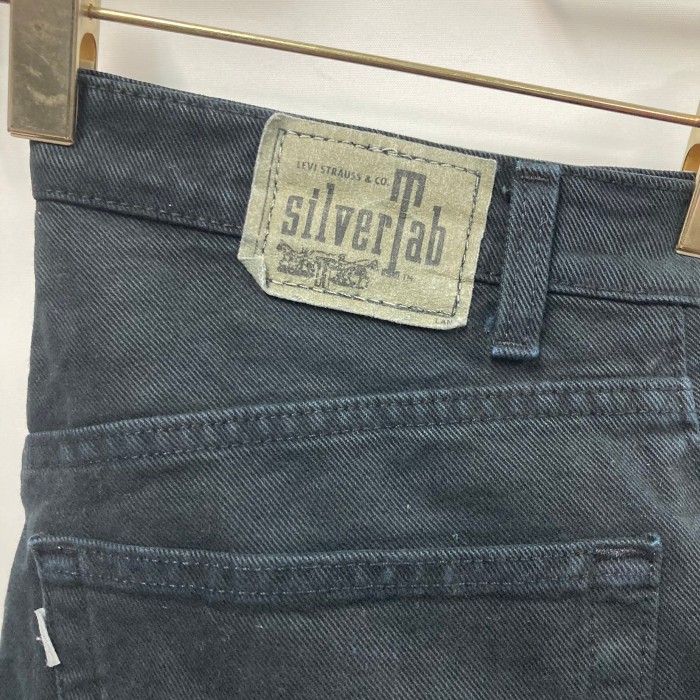 Levi’s silverTab BAGGY米国製black denim w32 | Vintage.City ヴィンテージ 古着