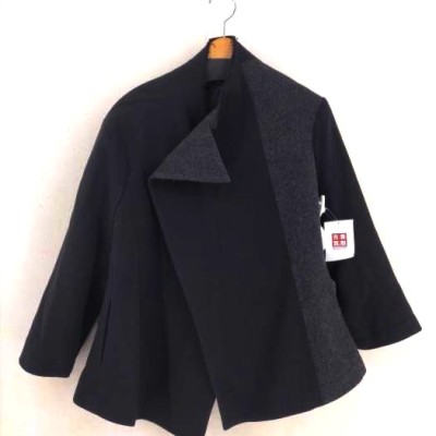 yohji yamamoto ヘリンボーンウールコート | Vintage.City 古着屋、古着コーデ情報を発信