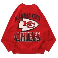 90s NFL CHIEFS チームロゴ アメフト チームスウェット チーフス | Vintage.City ヴィンテージ 古着
