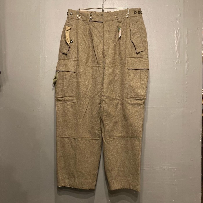 Alois Heiss German milltary wool pants | Vintage.City 빈티지숍, 빈티지 코디 정보