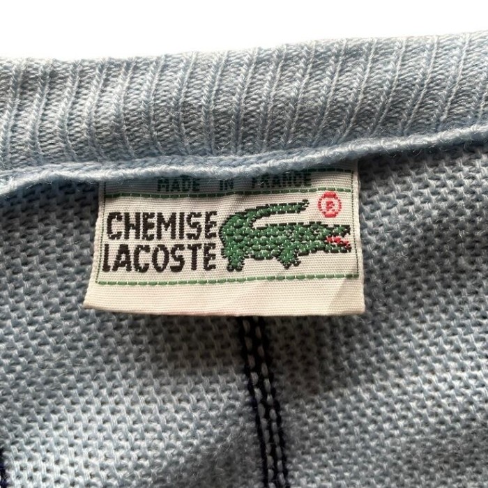 CHEMISE LACOSTE cotton knit | Vintage.City 古着屋、古着コーデ情報を発信