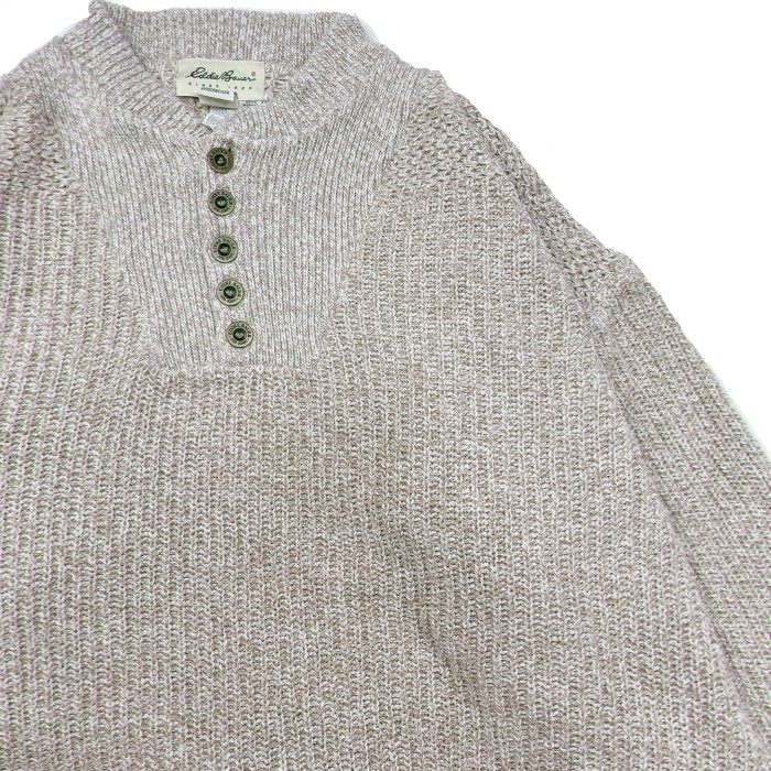 ②Eddie Bauer henry cotton knit | Vintage.City 古着屋、古着コーデ情報を発信