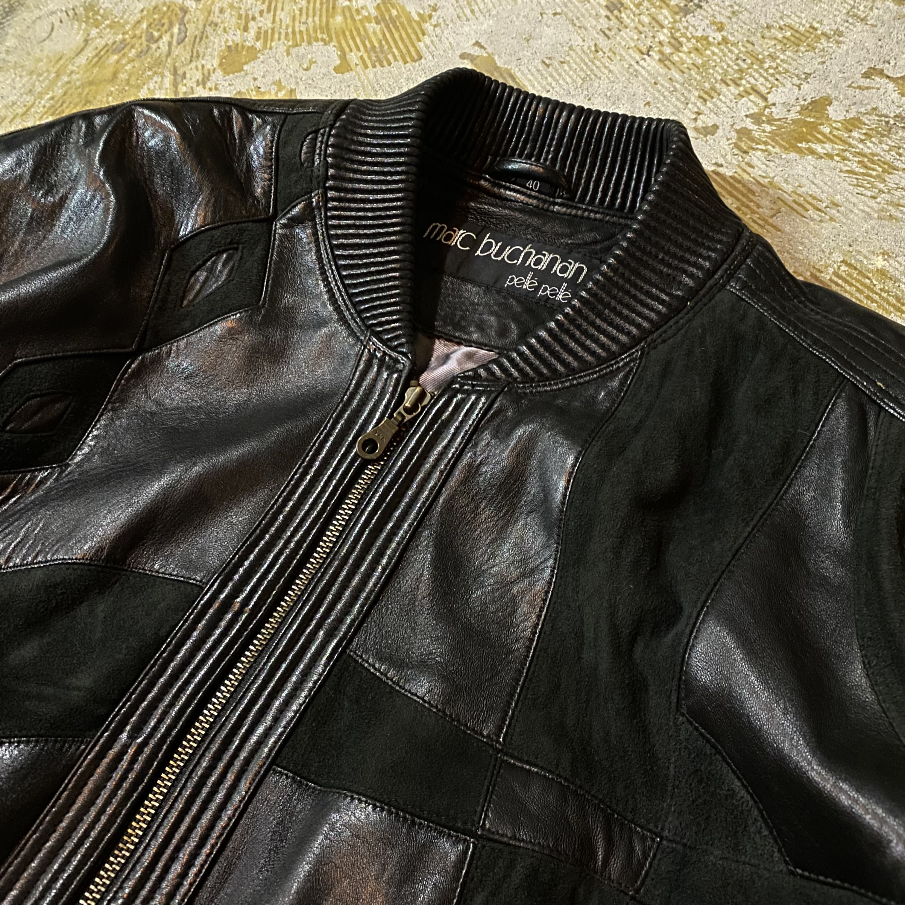 90s pelle pelle designed leather blouson | Vintage.City