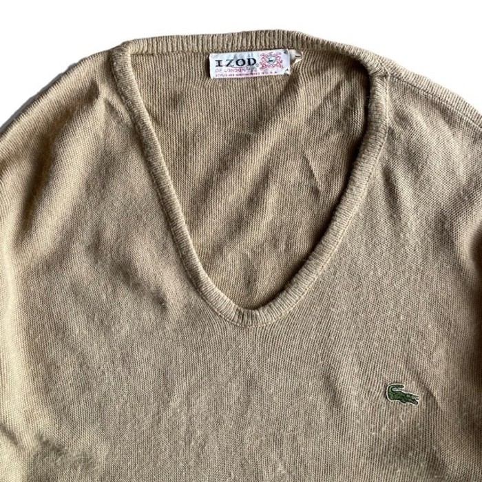70s IZOD OF LONDON LACOSTE Acryl knit | Vintage.City 古着屋、古着コーデ情報を発信
