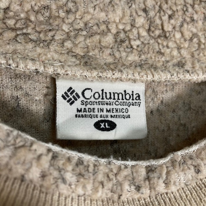 90s Columbia L/S boa fleece sweatshirt | Vintage.City 古着屋、古着コーデ情報を発信