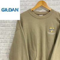 GILDAN  90's  オーバーサイズスウェット　ワンポイントロゴ　刺繍 | Vintage.City ヴィンテージ 古着