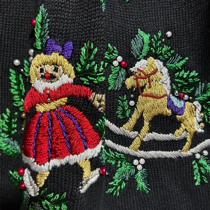 49)ビンテージ クリスマス セーター アグリー セーター