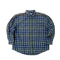 90s Eddie Bauer heavy flannel shirt | Vintage.City ヴィンテージ 古着