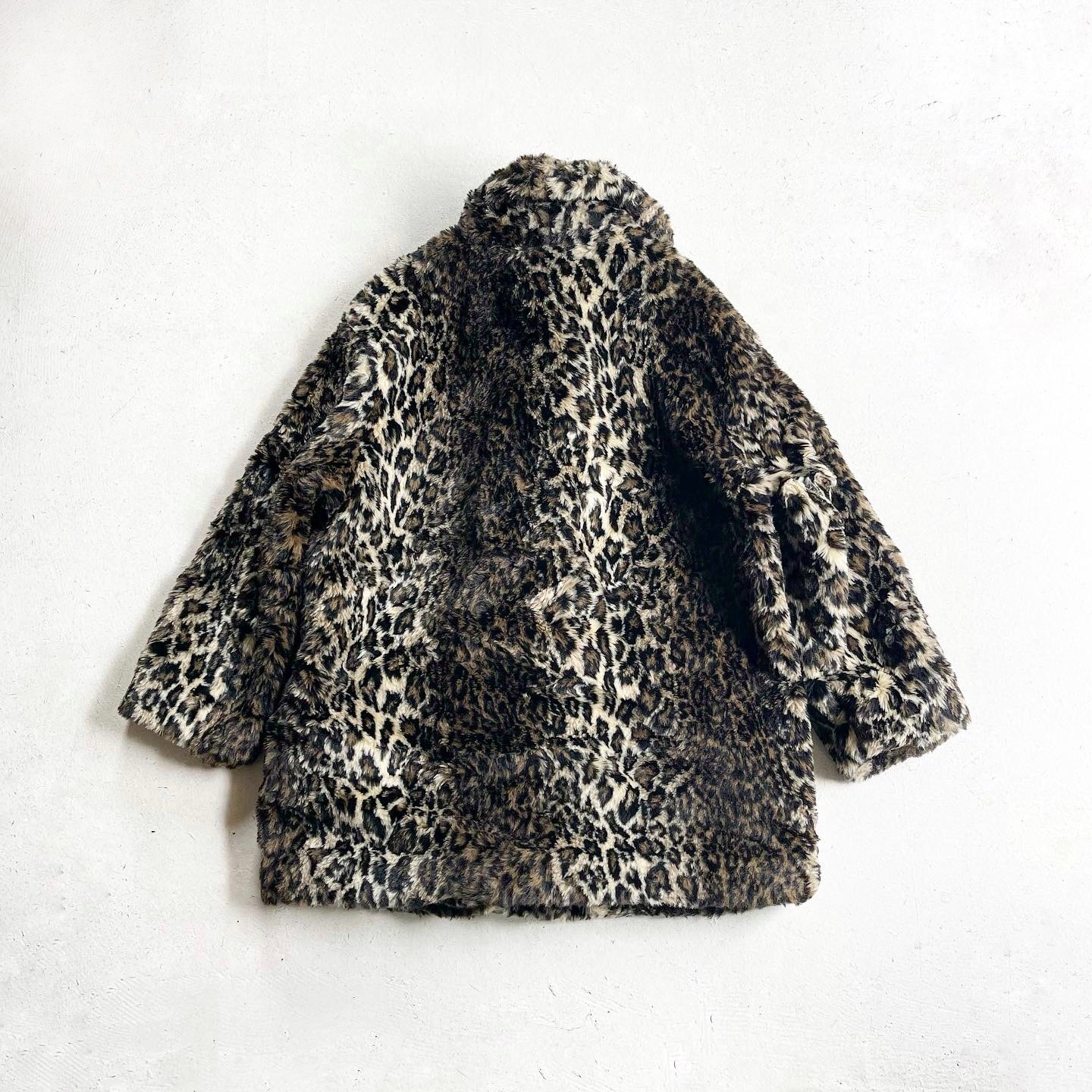 Germany Vintage Leopard pattern Fur coat | Vintage.City