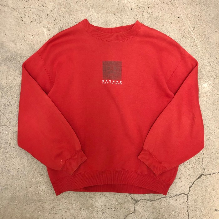 90s OLD STUSSY/SS ring print Sweat/USA製 | Vintage.City 古着屋、古着コーデ情報を発信