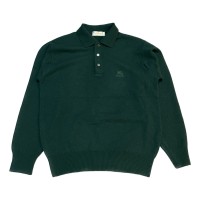 【入手困難】90s BURBERRYS ポロシャツ ニット グリーン | Vintage.City ヴィンテージ 古着