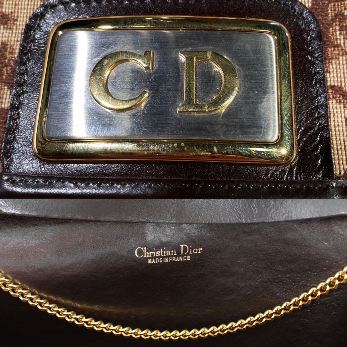 Christian Dior ディオールトロッターロゴチェーンショルダーバッグ | Vintage.City 빈티지숍, 빈티지 코디 정보
